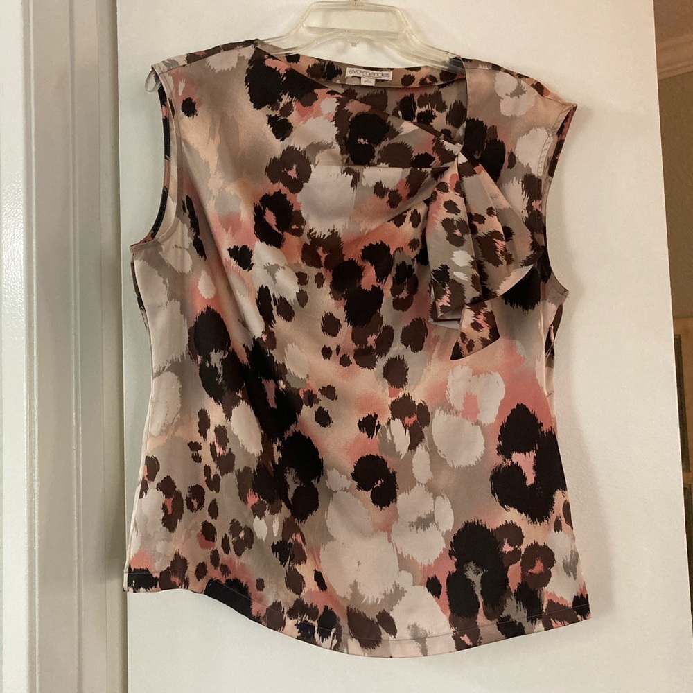 Eva Mendes New York & Company Cheetah Print Blouse